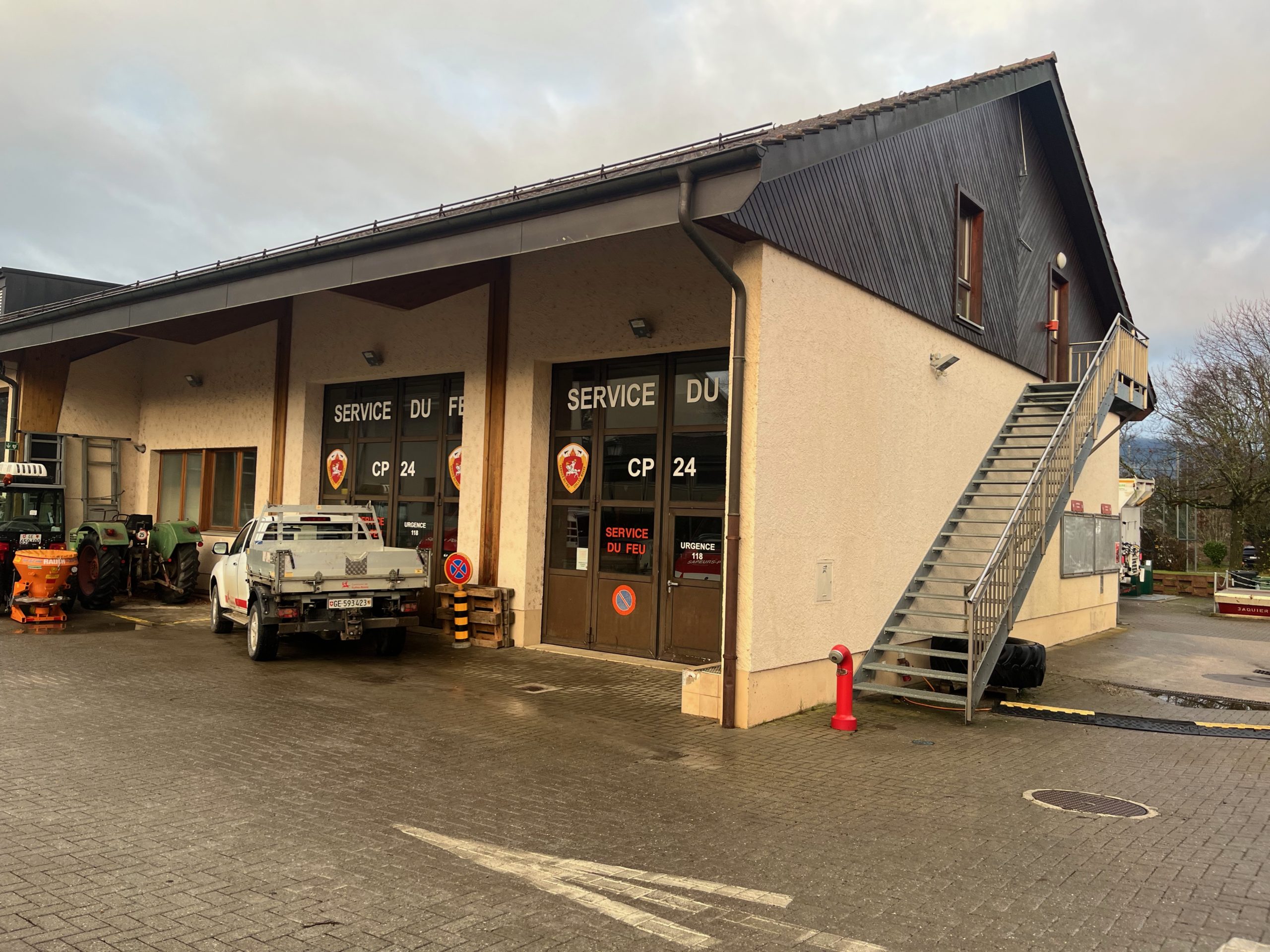 Caserne des pompiers de Collex-Bossy