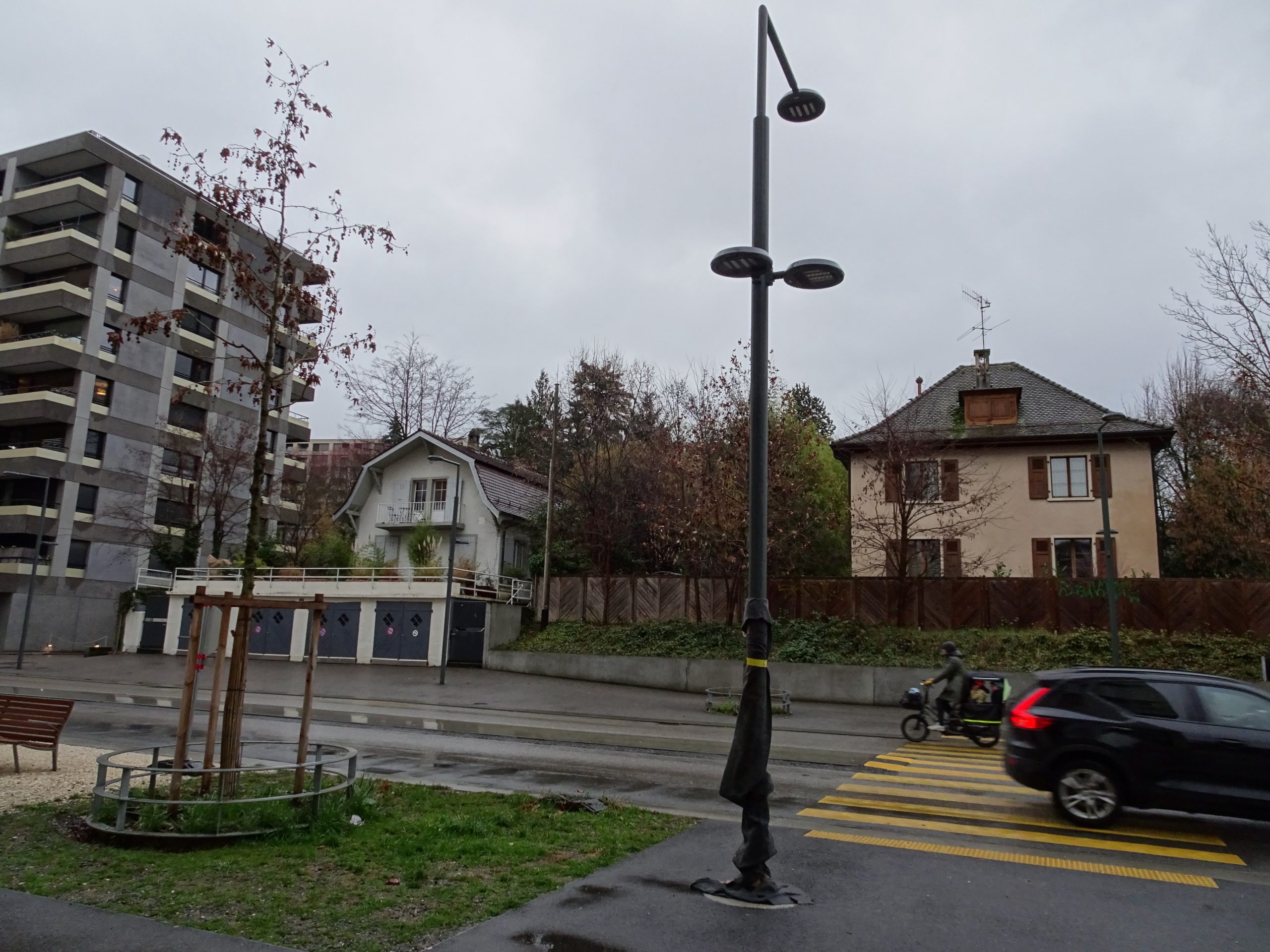 Quatre villas Avenue de la Gare des Eaux-Vives