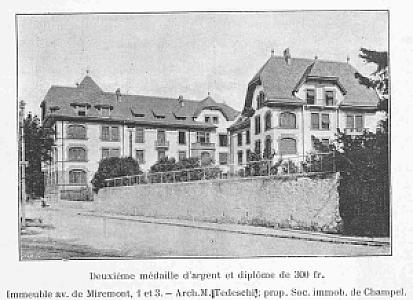 Avenue de Miremont 1-3