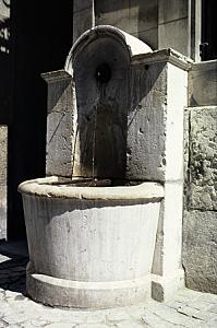 Genf, Altstadt, Brunnen