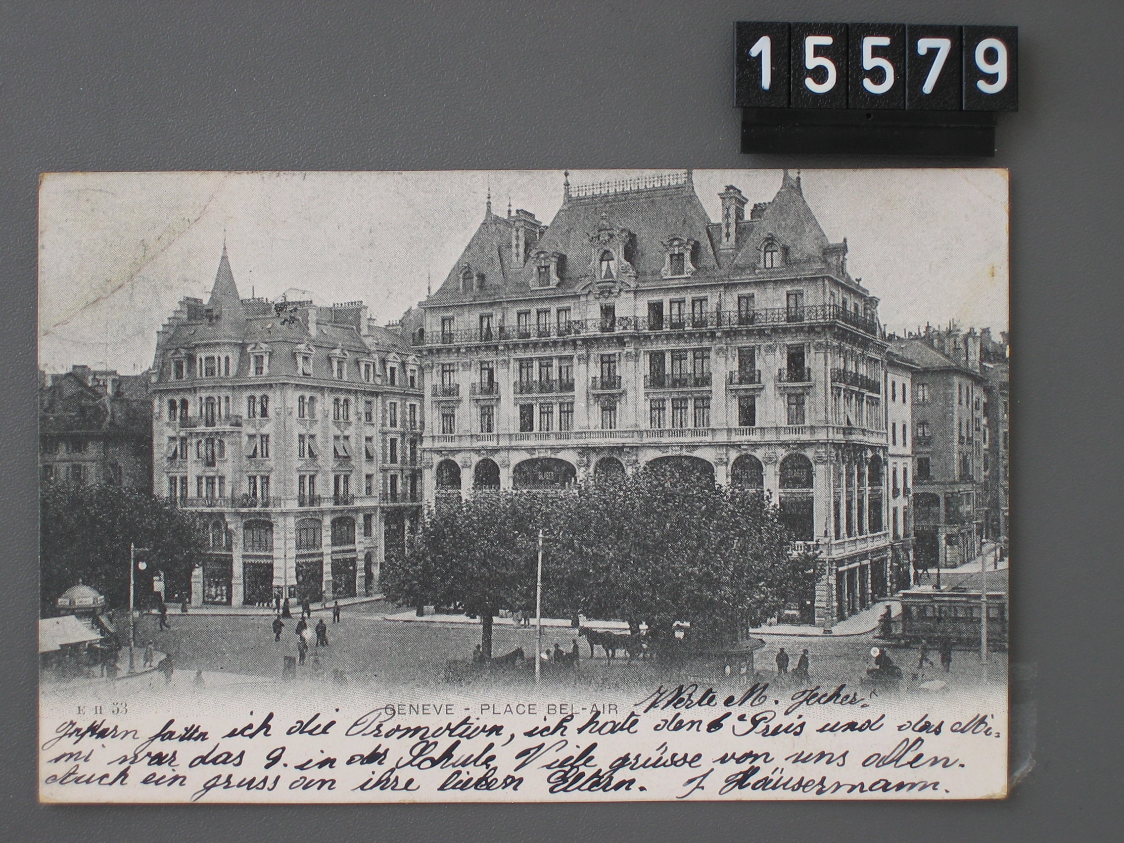 Genève, Place Bel-Air