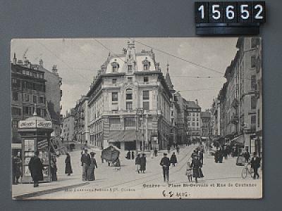 Genève, Place St. Gervais et Rue de Coutance